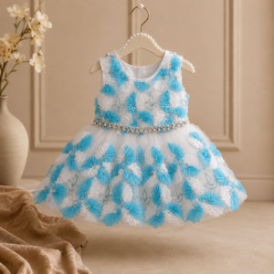 Blue Floral Dress