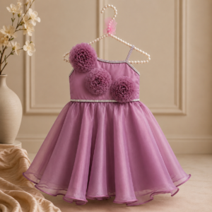 Purple Floral Dress